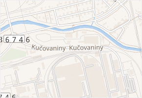 Kučovaniny v obci Otrokovice - mapa ulice
