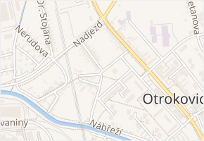 Skalka v obci Otrokovice - mapa ulice