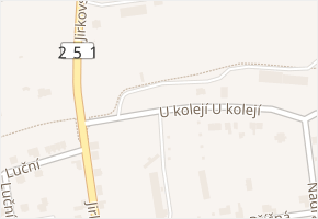 Nádražní v obci Otvice - mapa ulice