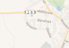 Příčná v obci Pacov - mapa ulice