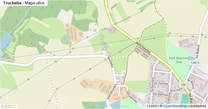 Trucbaba - mapa ulice