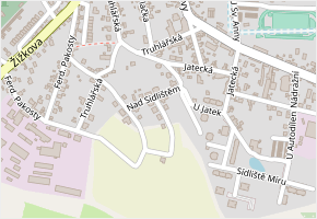 Václava Wagnera v obci Pacov - mapa ulice
