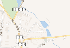 Za Starou Farou v obci Pacov - mapa ulice