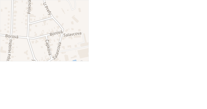 Alešova v obci Pardubice - mapa ulice