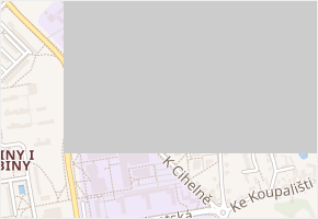 K Rozvodně v obci Pardubice - mapa ulice