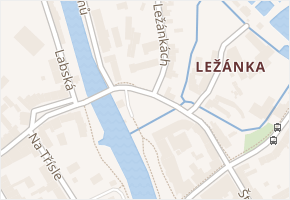 Mezi Mosty v obci Pardubice - mapa ulice