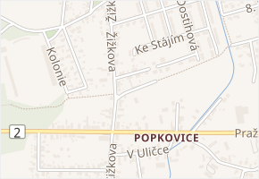 Orebská v obci Pardubice - mapa ulice