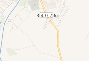Pod Hřbitovem v obci Pardubice - mapa ulice
