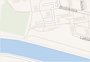 Sedláčkova v obci Pardubice - mapa ulice