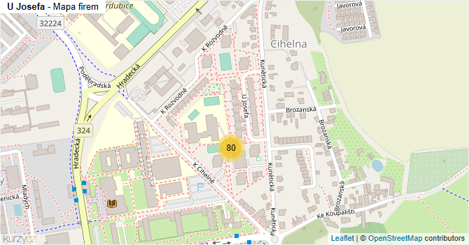 U Josefa - mapa firem