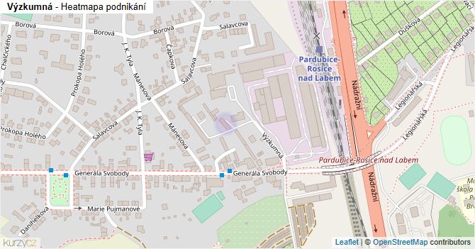 Výzkumná - mapa podnikání
