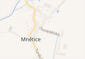 Zemědělská v obci Pardubice - mapa ulice