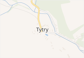 Tytry v obci Pavlíkov - mapa části obce