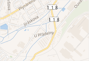 Spojovací v obci Pchery - mapa ulice