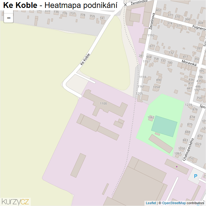 Mapa Ke Koble - Firmy v ulici.