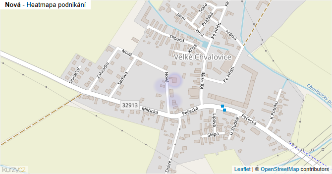 Nová - mapa podnikání