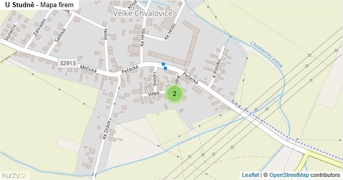 U Studně - mapa firem
