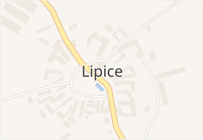 Lipice v obci Pelhřimov - mapa části obce