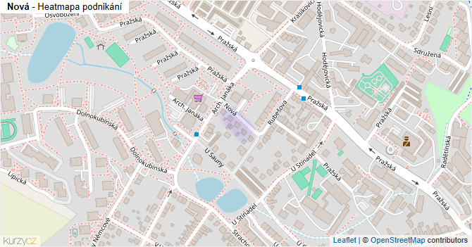 Nová - mapa podnikání