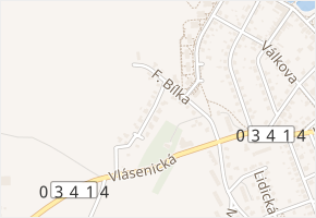 Plk. Švece v obci Pelhřimov - mapa ulice