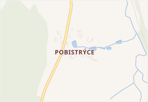 Pobistrýce v obci Pelhřimov - mapa části obce