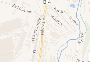U Pekárny v obci Pelhřimov - mapa ulice