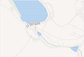 U Stráže v obci Pelhřimov - mapa ulice
