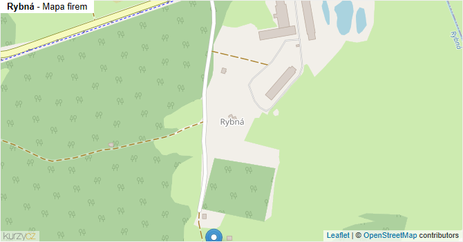 Rybná - mapa firem
