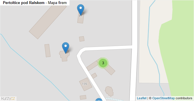 Pertoltice pod Ralskem - mapa firem
