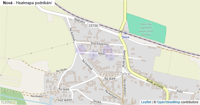 Nová - mapa podnikání