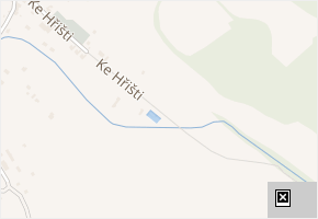 Ke Hřišti v obci Pilníkov - mapa ulice