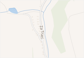 Za Tratí v obci Pilníkov - mapa ulice