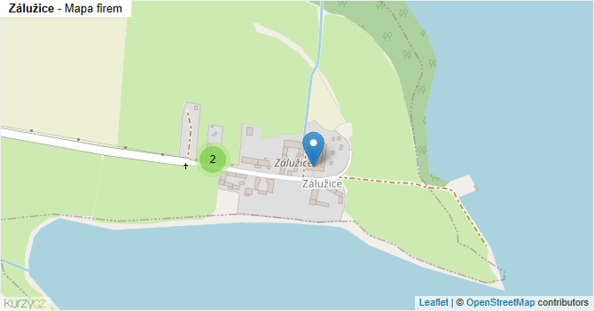 Zálužice - mapa firem