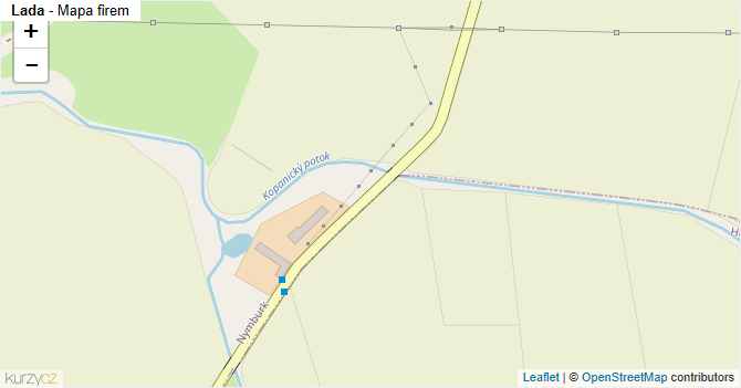 Lada - mapa firem