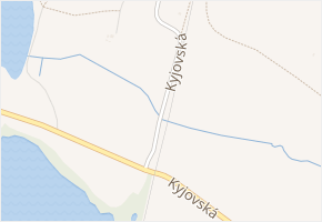 Kyjovská v obci Planá - mapa ulice