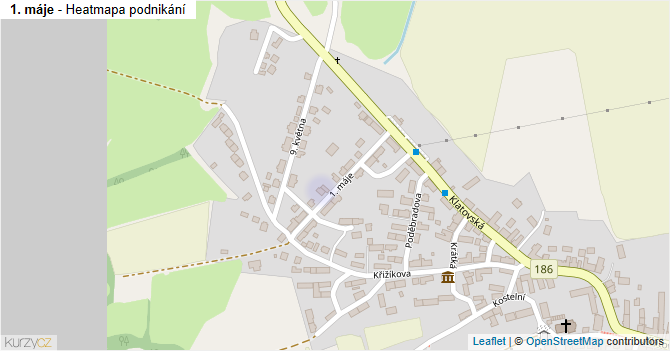 1. máje - mapa podnikání