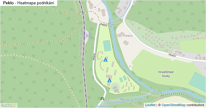 Peklo - mapa podnikání