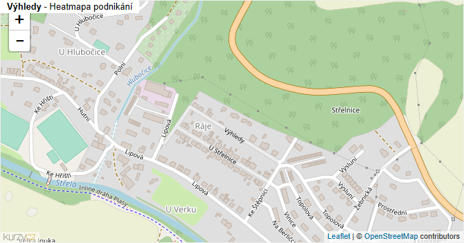 Výhledy - mapa podnikání