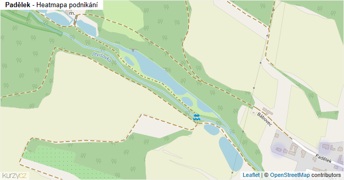 Padělek - mapa podnikání