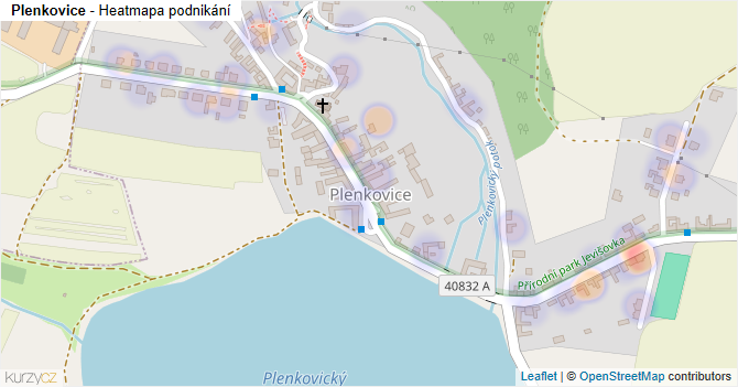 Plenkovice - mapa podnikání