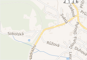 Nádražní v obci Plesná - mapa ulice