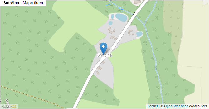 Smrčina - mapa firem