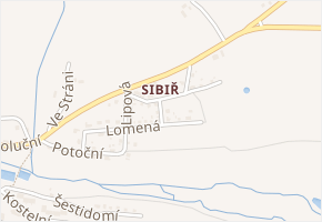 Východní v obci Plesná - mapa ulice