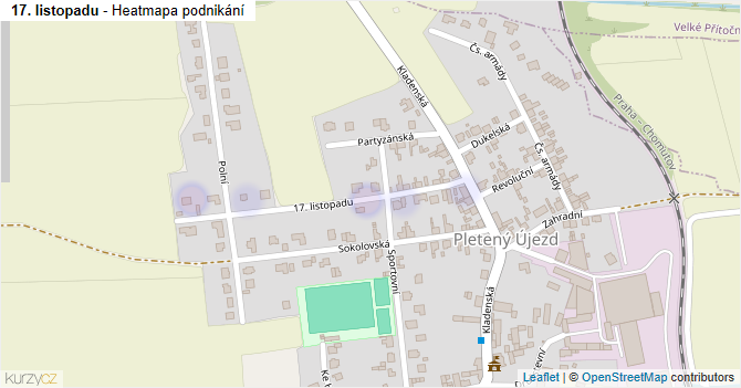 17. listopadu - mapa podnikání