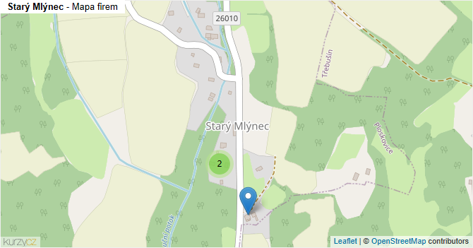 Starý Mlýnec - mapa firem