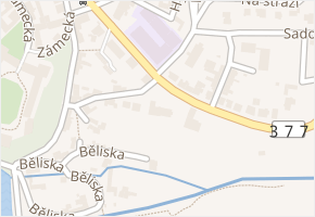 Rudé armády v obci Plumlov - mapa ulice