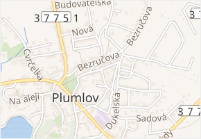 Svat. Čecha v obci Plumlov - mapa ulice