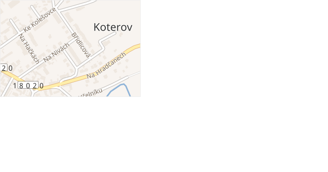 Břidlicová v obci Plzeň - mapa ulice