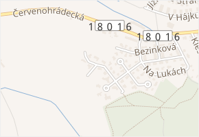 Brusinková v obci Plzeň - mapa ulice