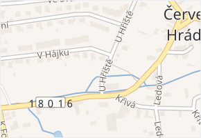 Červenohrádecká v obci Plzeň - mapa ulice